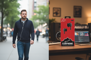 Auricolari Mung In-Ear con Driver Dinamico, Cuffie Cablate da 3,5 mm per Musica - Product Image 2