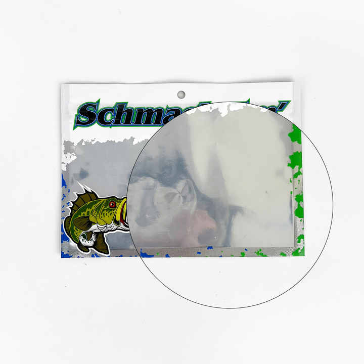 Customized Resealable Transparent Fish Lure Worm Bait Packaging Bag for Soft Plastics Zipper ...