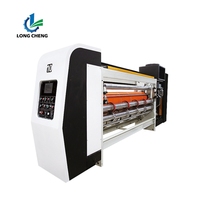 Nouvelle machine de découpe et d'impression flexographique entièrement automatique pour boîtes en carton ondulé, boîtes à pizza, 2, 3 ou 4 couleurs