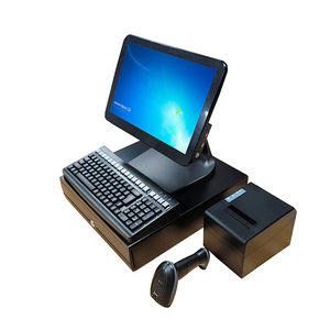 Machine de système de point de vente à écran tactile unique de 15.6 pouces tout en un système de caisse bon marché - Product Image 5