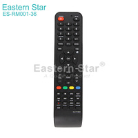 Télécommande TV ES-RM001-36 NEUVE en ABS de bonne qualité pour télécommande MEXT TIGER