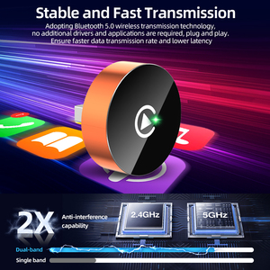 GRANDNAVI Nuevo Dongle Inalámbrico 2 en 1 para Carplay y Android Auto, para <span class=keywords><strong>Golf</strong></span>, Skoda, Volkswagen - Product Image 4