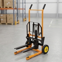 Chariot élévateur manuel hydraulique Uni-Silent pour utilisation en intérieur dans la manutention des marchandises en vente au détail FT0209A
