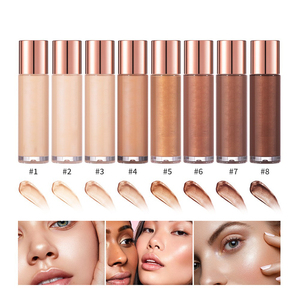 Enlumineur liquide chatoyant 8 teintes hydratant longue tenue multi-usages pour le visage et le corps - Product Image 1