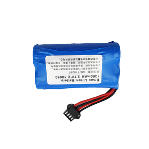 Bmax 18650 Li-ion Battery 7.4V 1300mAh SM 3P/4P <b>Plug</b> for Custom <b>Remote</b> Control Car High Quality 25C Discharge Rate 1 Year - Product Image 3