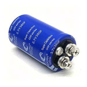 ซุปเปอร์คาปาซิเตอร์ OEM สำหรับรถยนต์ 2.7V 350F/360F/500F พร้อมรูสกรูสำหรับโมดูลรถยนต์ - ของใหม่ - Product Image 1