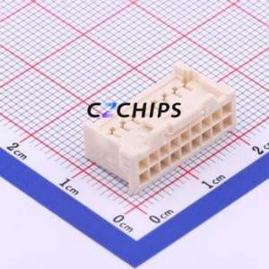 5016461800 Housing (Wire-to-Board / Wire-to-Wire) P=2mm Connector ( Jack Structure: 2x9P )( Pitch: 2mm )( Row Spacing: 2mm ) - Product Image 1