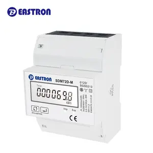 Medidor de potencia SDM72DM V2 Eastron, medidor de energía electrónico, 3 fases