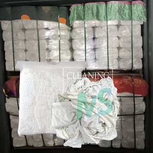 Trapos de Limpieza Ecológicos, Trapos de Algodón Blanco, Material Procesado, Trapos Industriales para Limpieza de Embarcaciones y Mantenimiento de Cubiertas - Product Image 1