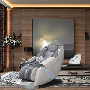 Fauteuil <span class=keywords><strong>Massant</strong></span> Fauteuil de Massage Complet du Corps Airbags Électriques de Luxe Bluetooth Commande Vocale Intelligente Portable 4D Zéro Gravité - Product Image 1