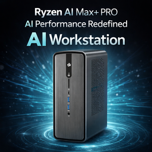 <span class=keywords><strong>Mini</strong></span> <span class=keywords><strong>PC</strong></span> Ryzen AI MAX 395 Compacto con WiFi 7, BT 5.4, LAN 2.5G, 128GB de RAM, Doble SSD M.2 PCIe 4.0, Windows 11 Pro, <span class=keywords><strong>Mini</strong></span> Servidor para Virtualización - Product Image 1