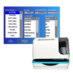 Máquina Electrónica de Control de Asistencia con Fecha y Hora, Impresión de 5 Líneas - Product Image 1