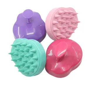Custom Logo Grooming Tools Pet Bath Brush Massage Comb Cleanser Comb Massage With For Pet Body