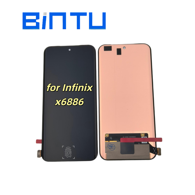 Bintu Ultra Clear Exact Fit OLED Display Module 6.78" 1080*2436px 400 Nits Brightness 1000:1 Contrast Ratio 1 Year Warranty Itel