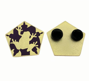 Precio al por mayor de fábrica Venta caliente Aleación de zinc Esmalte suave Gritty Insignia de PIN personalizada con embragues de mariposa - Product Image 5