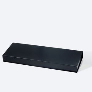 Custom Logo Folding Collapsible Cardboard Black Luxury Gift Packaging Magnetic Paper Boxes - Product Image 1