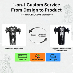 Halloween Anime nhân vật cos phù hợp với trang phục-Akatsuki Tổ Chức Áo choàng đám mây màu đỏ với các thành phần hàng đầu và trang phục - Product Image 4