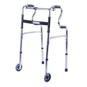 Andador con ruedas y asiento para ancianos, dispositivo de apoyo a la movilidad y entrenamiento de las extremidades inferiores - Product Image 4