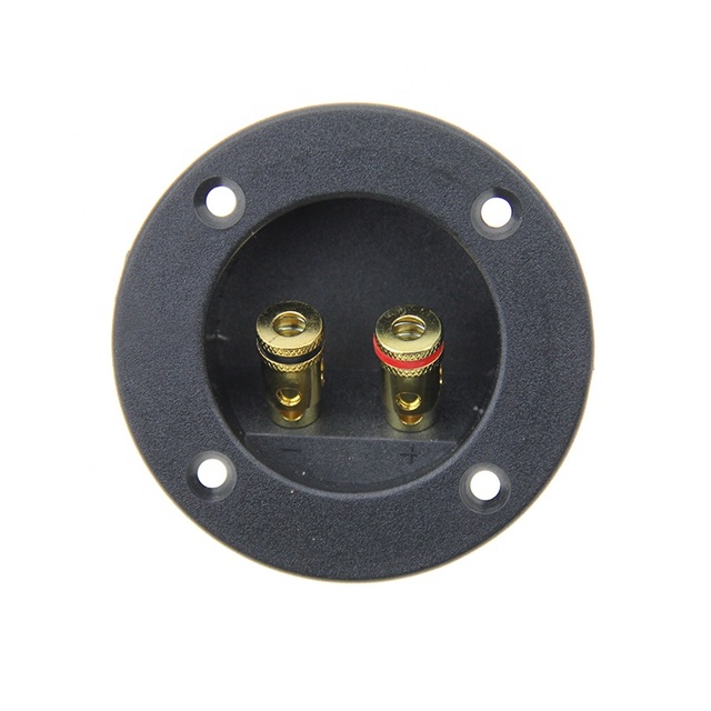 Car Stereo Screw Cup Connectors Subwoofer Plugs 2-Way Speaker Box Terminal Binding Post