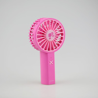 Série rose Mini petit ventilateur Portable Rechargeable dessin animé mignon cils ventilateur de poche