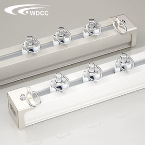 Ceiling Curtain Curved Curtain Rail Ceiling Track Silent Curtain Railing Track for Window Curved - Product Image 5