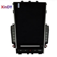Pemutar DVD Mobil Layar Sentuh 12.1 Inci, Navigasi GPS Otomatis, Radio Multimedia Android untuk Tesla Infiniti Q50 Q50L 2010-2017