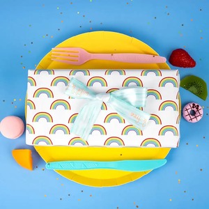Papel de Regalo Colorido con Diseño de Unicornio y Arcoíris, Ecológico, Impresión Digital, Compatible con Papel de Arte Recubierto y Reciclable - Product Image 6