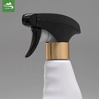 Pulvérisateurs à gâchette en plastique PP de luxe Songmile 28 400/410 pour produits chimiques, avec estampage à chaud en aluminium, pour le nettoyage domestique
