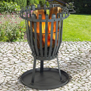 Chất lượng cao bán buôn cao cấp Đảng BBQ than nướng khô củi gỉ bằng chứng thép brasero economique một charbon - Product Image 6