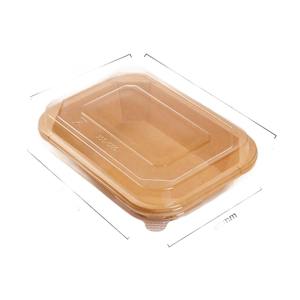 Ensemble de barquettes alimentaires en papier kraft personnalisables, contenants jetables de qualité alimentaire pour salades, déjeuners et plats à emporter, couleurs personnalisables - Product Image 6