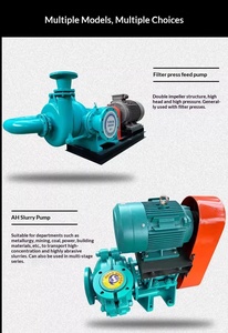 Hochleistungs-Chrom-Horizontalschlammpumpe 100 PS Hochdruck-Bergbauschlammpumpe mit Zentrifugalkopf und vollautomatischer Steuerung DN150 - Product Image 3