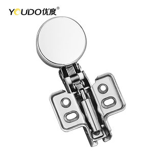 Youdo nhà máy trực tiếp tủ kính thủy lực bản lề mềm đóng giấu bản lề cho đồ nội thất tủ cửa kính - Product Image 2