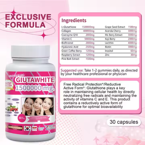 Schoonheid Witte Capsules Gezicht Gluta Witte Huid Bleken Zachte Capsules - Product Image 5