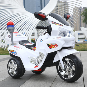 Motocicleta Infantil de 6V con Luces de <span class=keywords><strong>Policía</strong></span>, Múltiples Funciones, Diseño Cómodo para Niños y Niñas de 2 a 6 Años, Buen Precio - Product Image 5