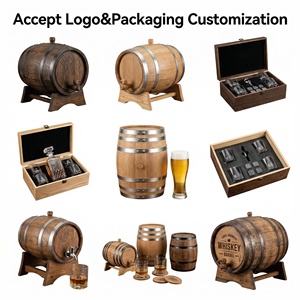 6 rocas de granito para <span class=keywords><strong>Whisky</strong></span>, piedras enfriadoras y 2 vasos de cóctel trenzados transparentes de cristal en caja de regalo de barril de madera - Product Image 5