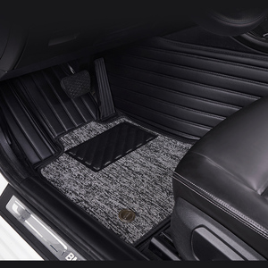 Tappetini in Pelle 5D su Misura di Lusso, Set Completo Impermeabile Antiscivolo, Disponibili LHD e RHD, <span class=keywords><strong>Accessori</strong></span> Interni Auto OEM all'Ingrosso - Product Image 3