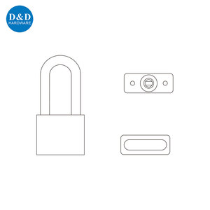 Venta al por mayor a prueba de herrumbre 40mm Candados <span class=keywords><strong>SUS304</strong></span> Grillete fuerte Bloqueo de doble bola Candado de seguridad de latón con llaves - Product Image 6