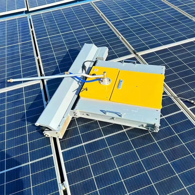 Household Industrial and Commercial Rooftop Distributed Photovoltaic Panel Cleaning Robot