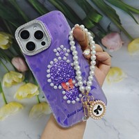 Étui de téléphone portable serpent pour Iphone X Xr Xs Max 11 12 13 14 15 16 17 Pro Max Air, pochettes de téléphone avec chaîne