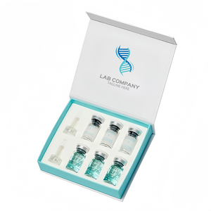 Papel de cartón de lujo personalizado individual 2m 3ml 5ml 10ml caja de viales de péptido embalaje para viales de péptido de 3ml - Product Image 6