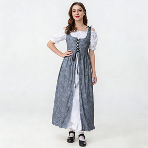 <span class=keywords><strong>Disfraz</strong></span> Retro de Diosa para <span class=keywords><strong>Mujer</strong></span>, Vestido de Princesa Irlandesa <span class=keywords><strong>Medieval</strong></span> para Halloween, Elegante Traje de Sirvienta para Fiesta de Carnaval, <span class=keywords><strong>Disfraz</strong></span> de Personaje de TV o Película - Product Image 5