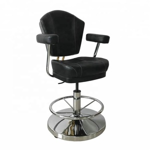 Silla de Póker Ajustable de Cuero Genuino - Taburete de <span class=keywords><strong>Bar</strong></span> Personalizable Más Vendido para Casino, Hogar, Hotel, Centro Comercial y Uso Comercial - Product Image 5