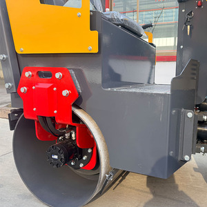 Rouleau vibratoire à double tambour VIBROPAC SS-R1500, moteur diesel 13HP, haute efficacité, force excitante de 30kN, entraînement hydraulique 75Hz - Product Image 6