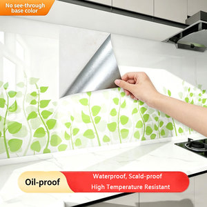 <span class=keywords><strong>Autocollant</strong></span> mural en <span class=keywords><strong>vinyle</strong></span> épais pour <span class=keywords><strong>cuisine</strong></span>, résistant à l'huile, imperméable, résistant à la chaleur, auto-adhésif pour cuisinière, <span class=keywords><strong>comptoir</strong></span>, armoire - Product Image 3