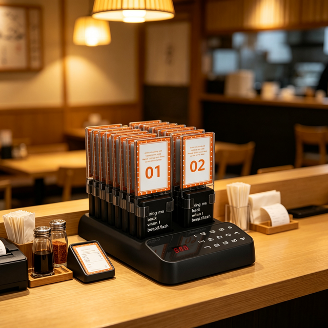 Restaurant Queue Call System Waterproof Wireless Guest Paging Device 1000m Range Table Number Pager Coffee Shop Hospital Nursing