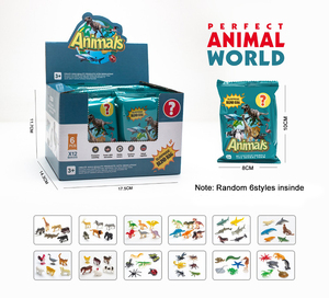 Foil Bag gói 6pcs mini hình mù Túi bất ngờ đồ chơi động vật - Product Image 3