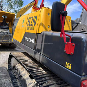 Maquinaria de Movimiento de Tierras de Alta Calidad, Excavadora de Orugas Usada VOLVO EC210, Excavadora Hidráulica 90% Nueva, Excavadora Usada VOLVO - Product Image 2