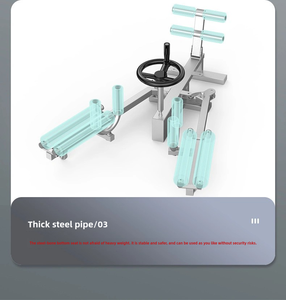 Macchina per Stretching Gambe Yoga di Alta Qualità in Ferro e ABS Pieghevole Capacità di Carico 120KG Unisex Attrezzatura per Ginnastica Danza ed Esercizio - Product Image 6