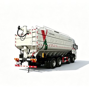 Camión de distribución de alimento para ganado de 46000L, Euro 6, camión cisterna para alimento animal, nuevo vehículo de transporte de materiales agrícolas - Product Image 1