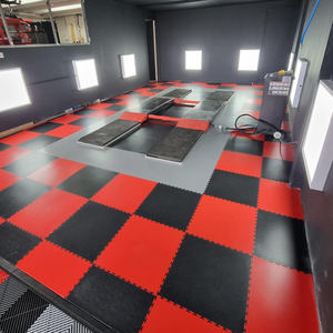 Tapis de sol en vinyle pvc écologique pour atelier emboîtement plastique pvc carreaux de sol de garage fabricant robuste - Product Image 6